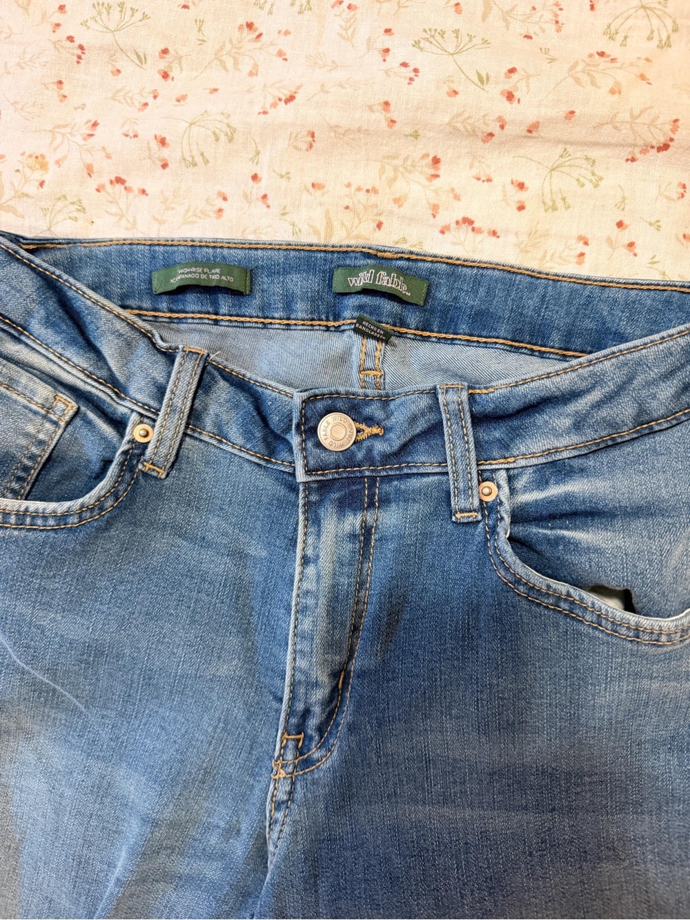 wild fable Light Blue wide Leg Jeans